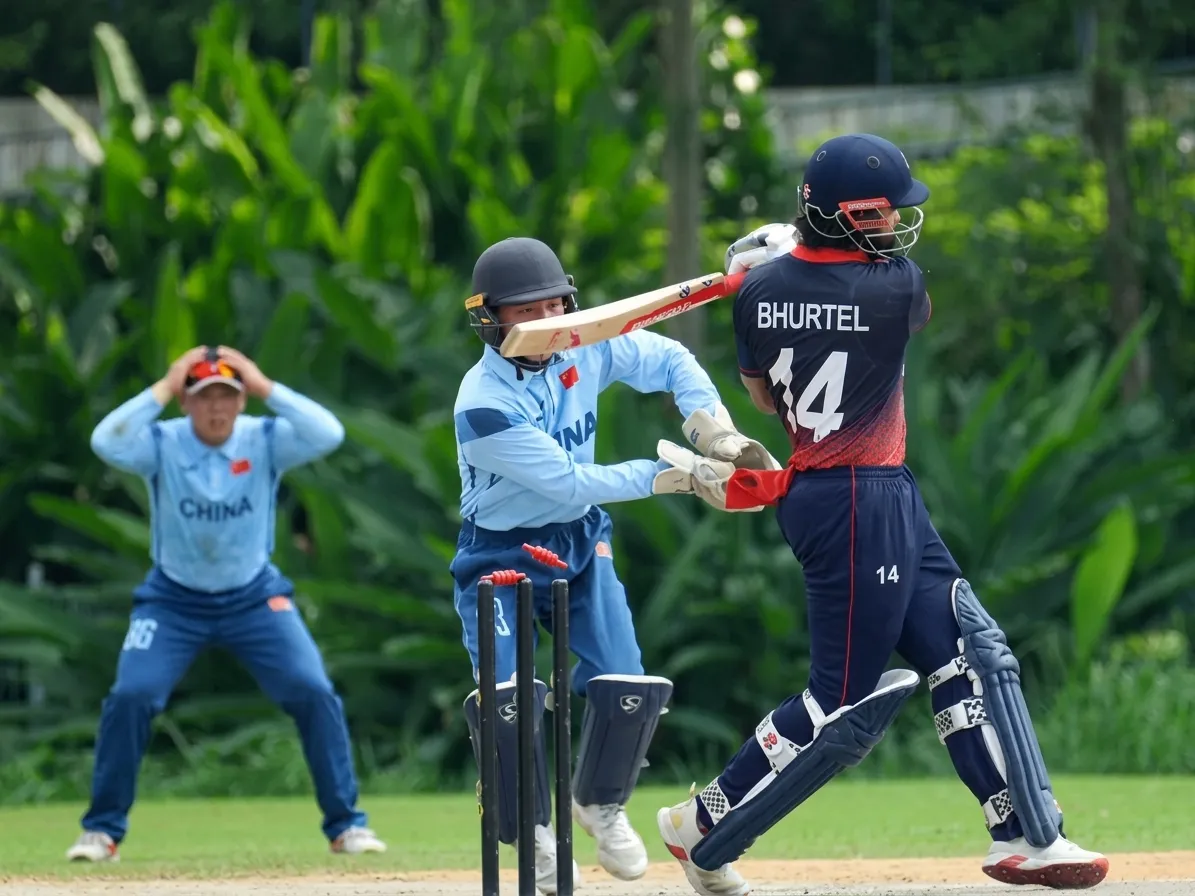 Nepal creates history by scoring 313 runs in T20 Internationals