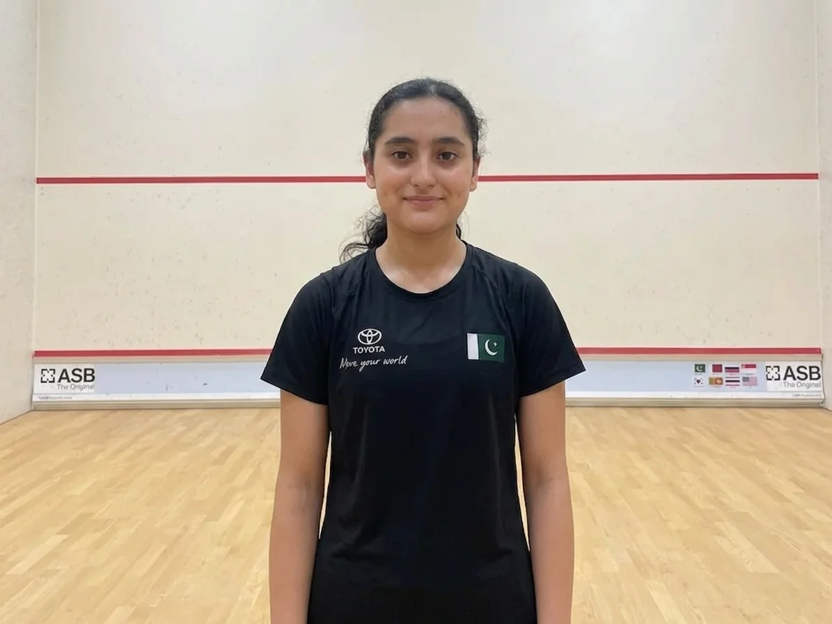 Mahnoor Ali's brilliant performance advances her to the final of the International Junior Squash Championship