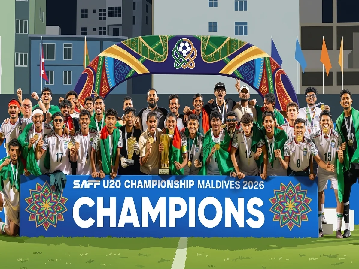 Bangladesh beat India to win SAFF U-20 Championship
