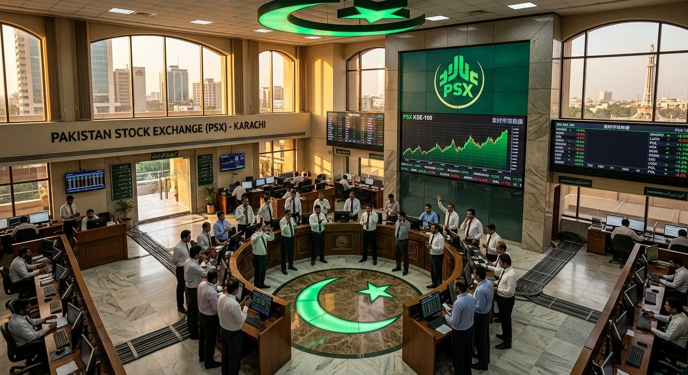 Pakistan Stock Exchange surges by more than 4,000 points