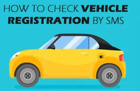 How to Check Vehicle Registration through SMS?