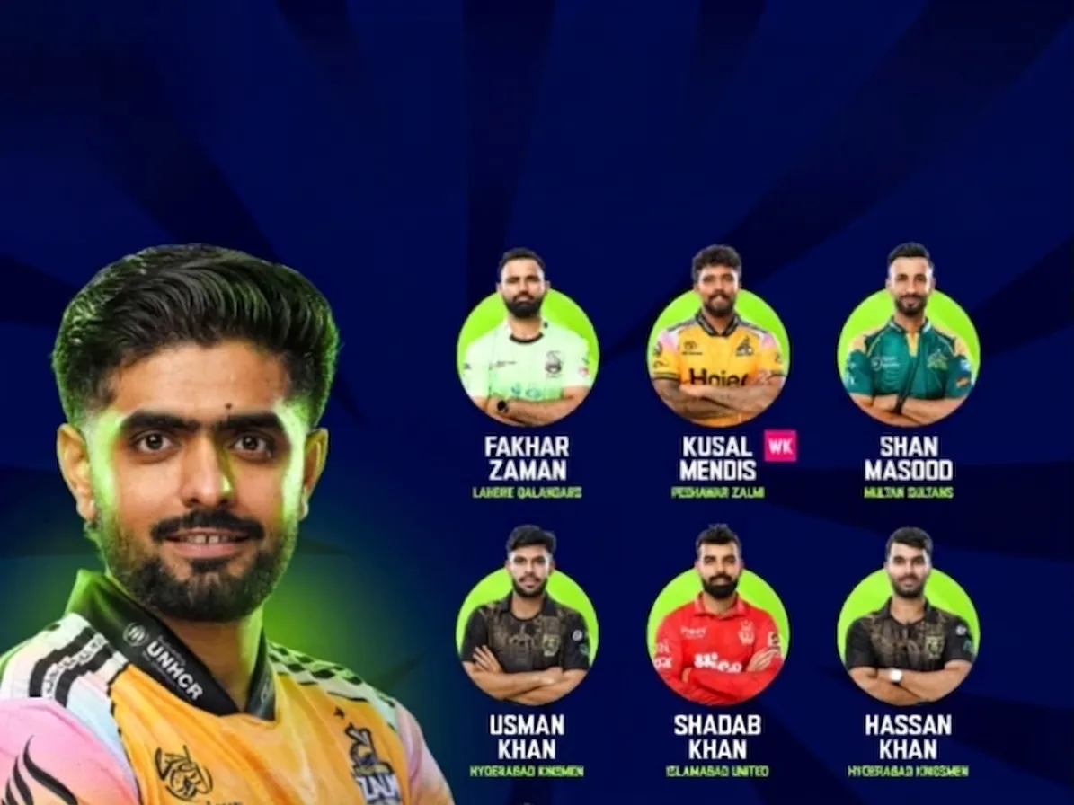 Babar Azam named captain of PSL 11 Team of the Tournament