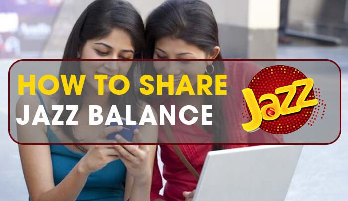 How to share Jazz Balance?