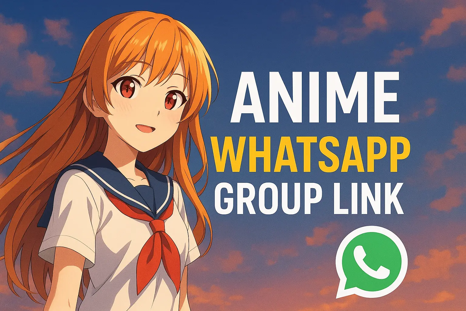 Anime WhatsApp Group Link Anime WhatsApp Group Link
