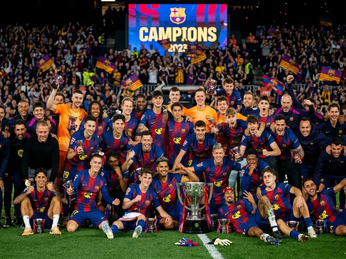 Barcelona beat Real Madrid in El Clasico to win 29th La Liga title