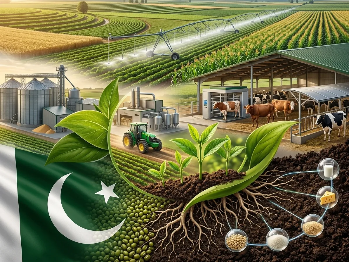 Major progress in modern agriculture and livestock under Green Pakistan Initiative