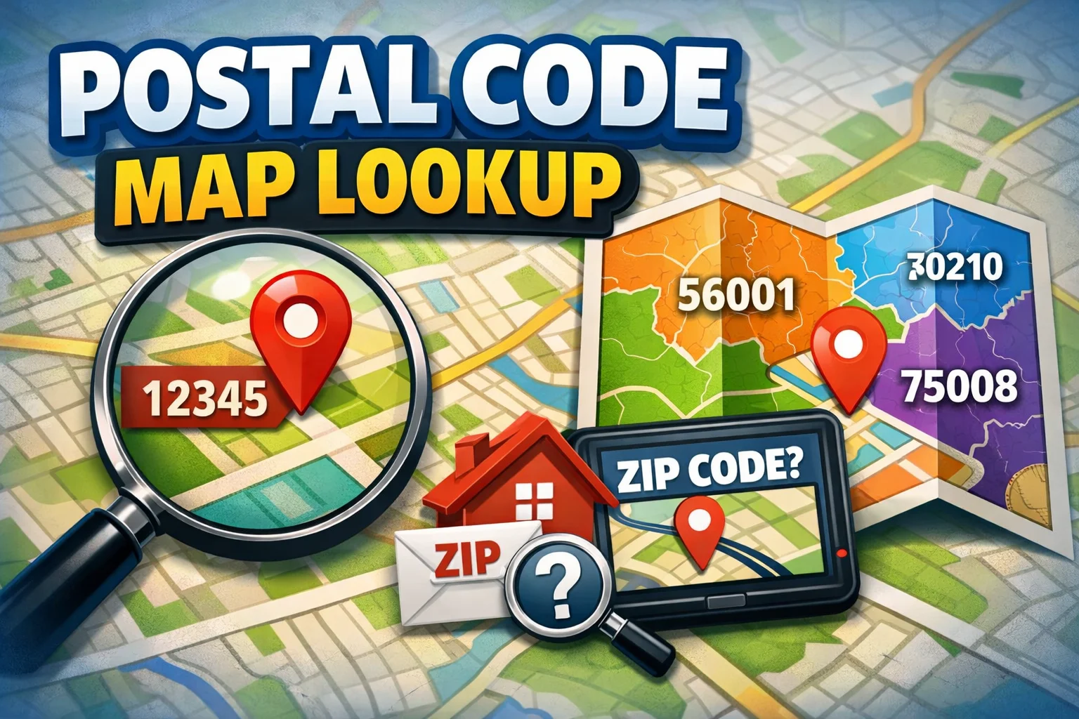 Postal Code Map Loopup