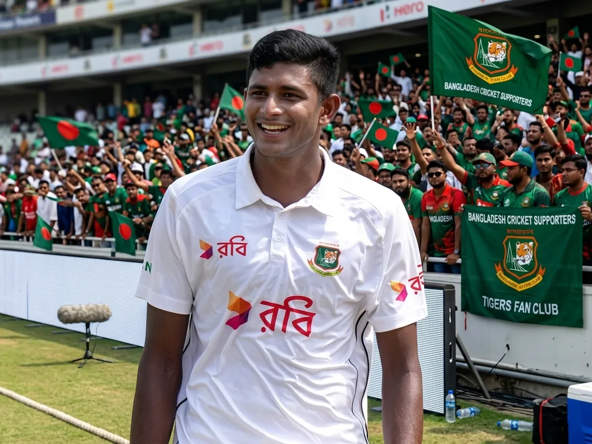 Nahid Rana wins ICC Player of the Month award