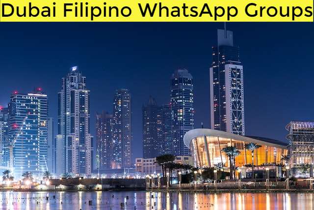 Dubai Filipino WhatsApp Group Link