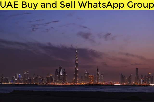 UAE Buy and Sell WhatsApp Group Link