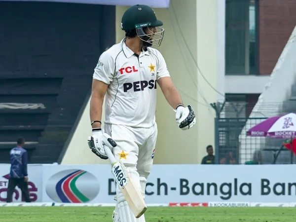 Salman Agha hit notice board with bat on dismissal, ICC warned