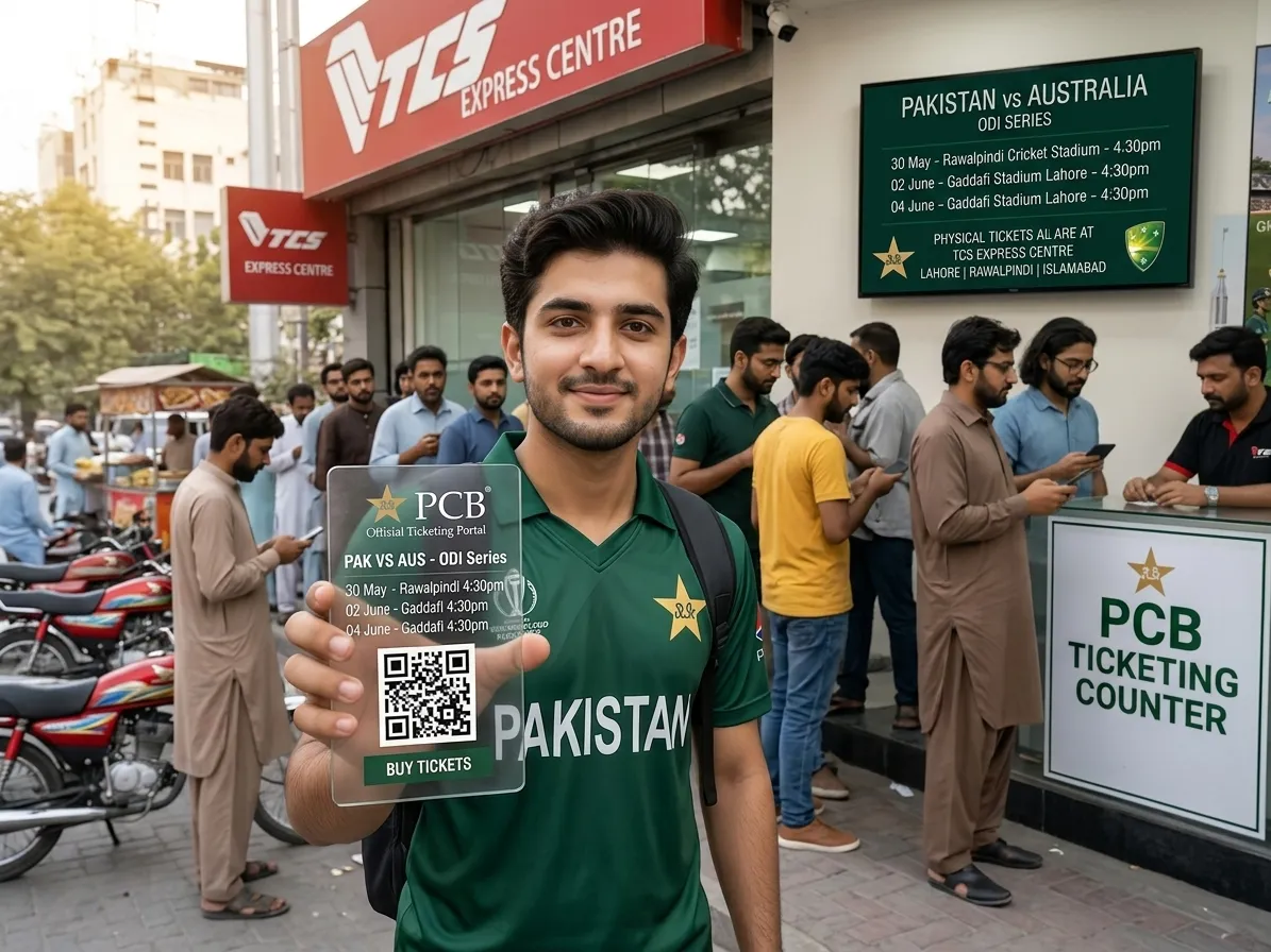 Tickets for Pakistan-Australia ODI series on sale from today