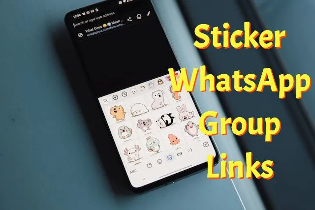 Sticker WhatsApp Group Link Sticker WhatsApp Group Link