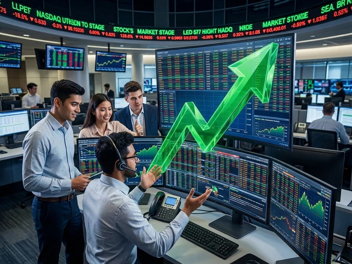 Pakistan Stock Exchange starts the week with a strong rally, KSE-100 gains 3611 points