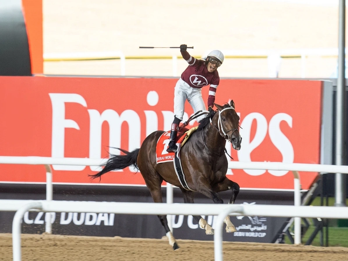 American horse Magnitude wins Dubai World Equestrian Competition