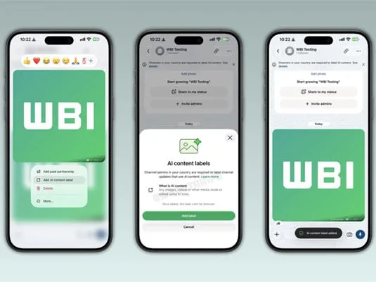 WhatsApp channels