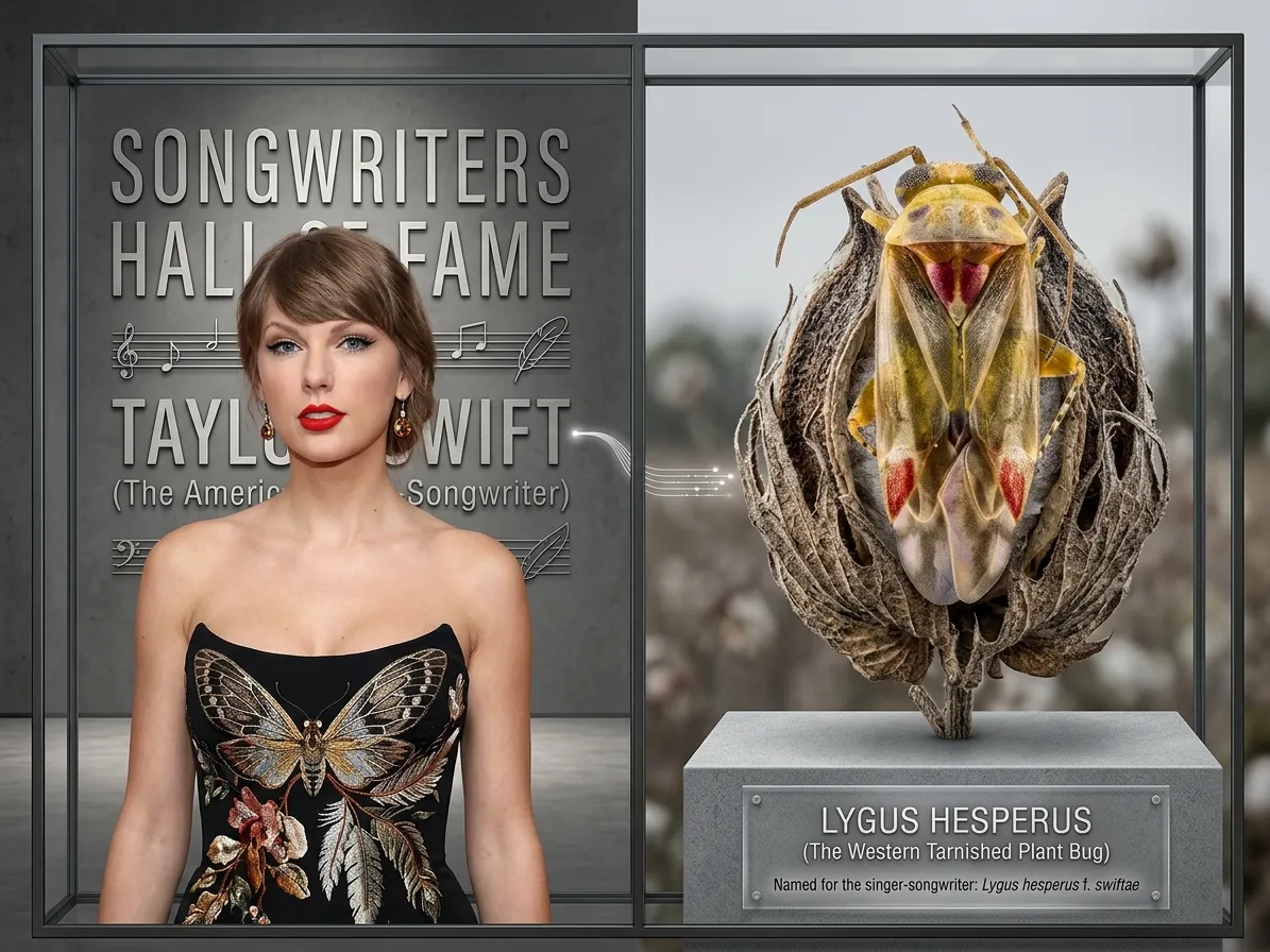 New species of insect discovered named after Taylor Swift