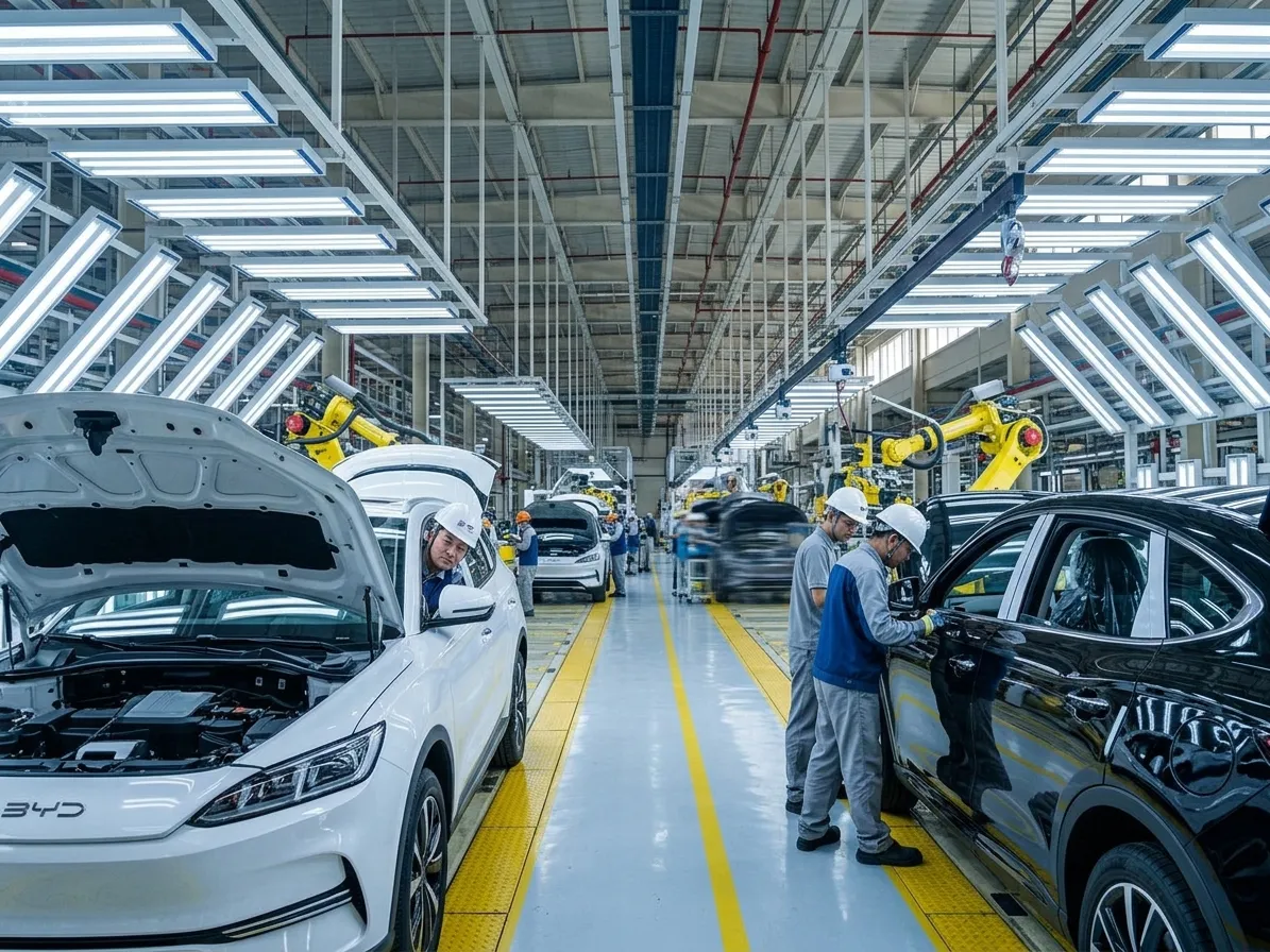 BYD's vehicle plant in Gharo in final stages of completion