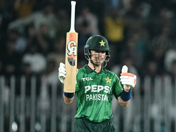 Maaz Sadaqat's innings of 96 runs, Pakistan's new T20 record at home ground