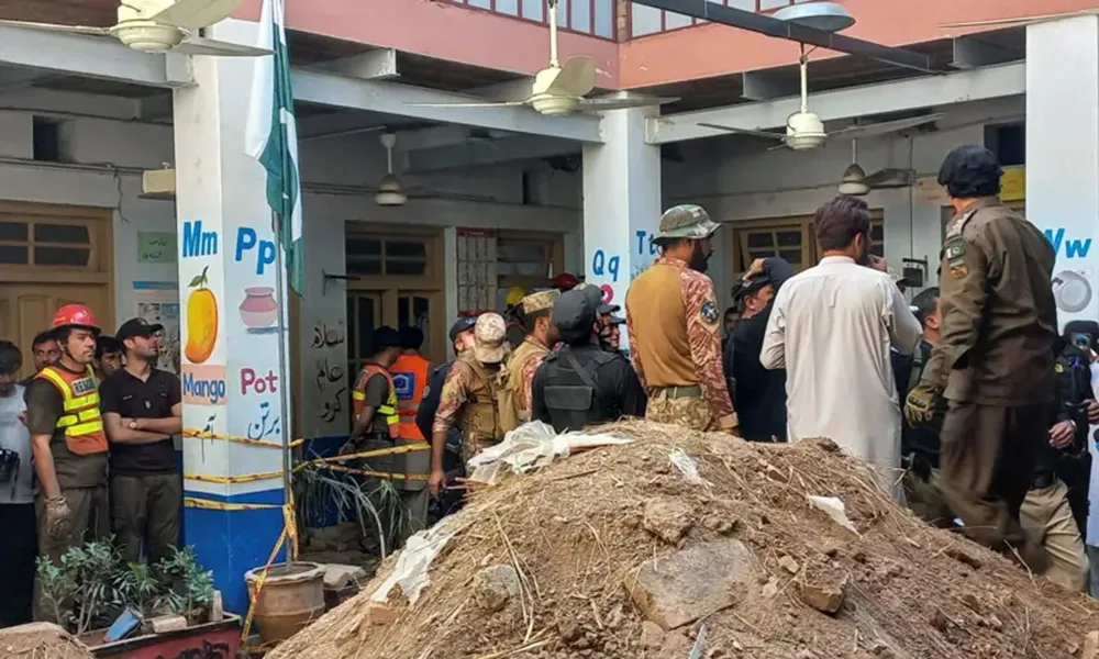Identification of dilapidated buildings in Khyber Pakhtunkhwa following the Peshawar school tragedy