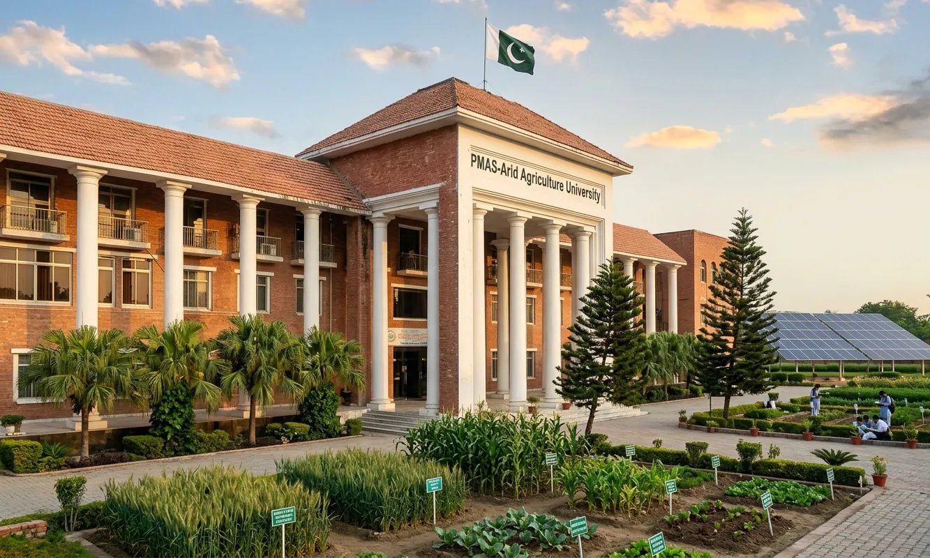 New admission record at PMAS  Arid Agriculture University Rawalpindi; over 4,500 students selected