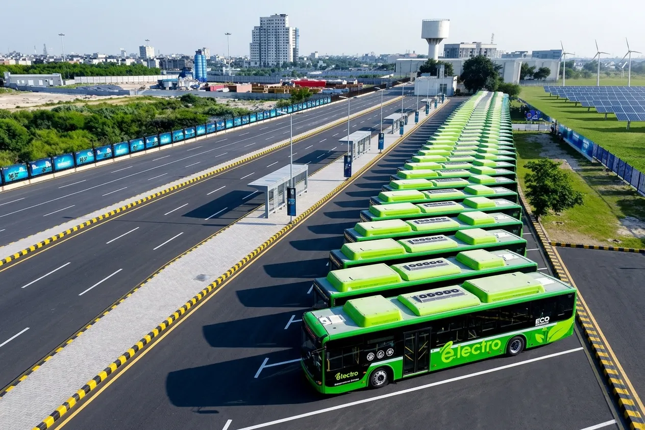 179 electric buses from China have arrived in Pakistan