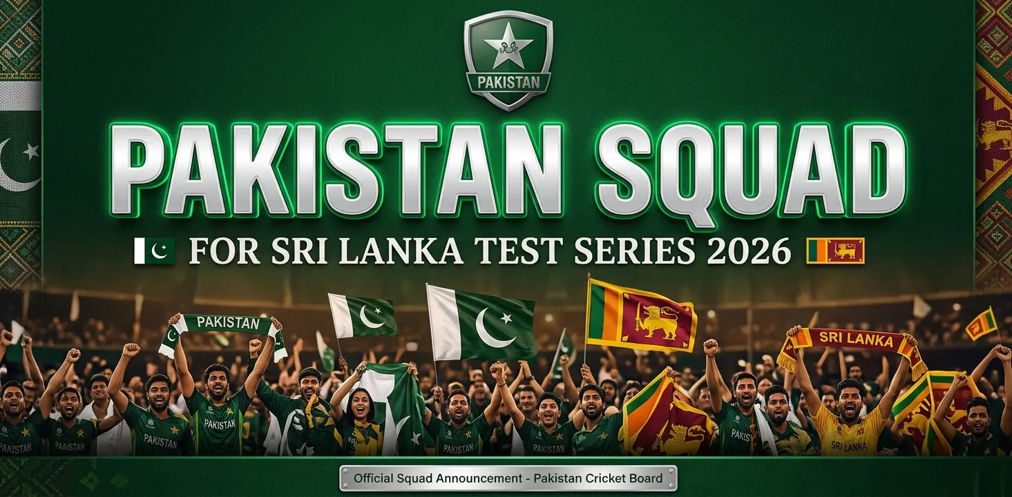 Pakistan's squad announced for Test series against Sri Lanka; Babar Azam appointed captain