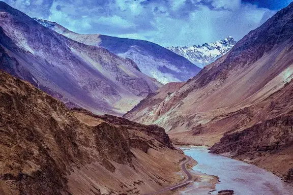 Disputed Ladakh region
