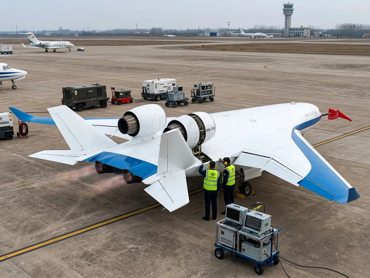 China's new 800-passenger plane prepares to challenge Boeing and Airbus with flying wing design