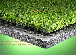 artificial grass foam